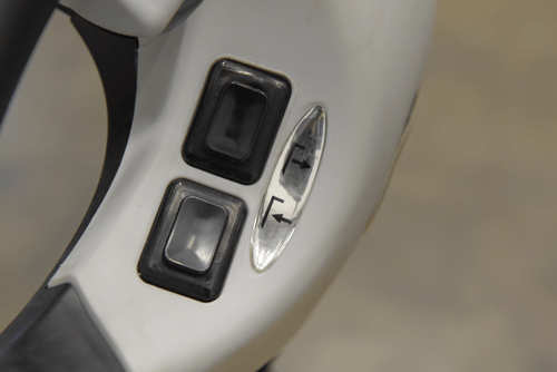 Centerline Dynamics Forklift Attachments Vestil Steel Rough Terrain Powered Stacker 62 In. Raised Height 3,000 Lb. Capacity Black RT-S-62-AF