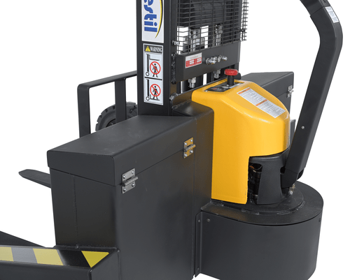 Centerline Dynamics Forklift Attachments Vestil Steel Rough Terrain Stacker 35 Raised Height 3000 Lb Capacity RT-S-35-AF