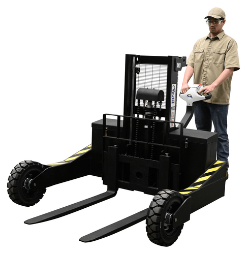 Centerline Dynamics Forklift Attachments Vestil Steel Rough Terrain Stacker 35 Raised Height 3000 Lb Capacity RT-S-35-AF