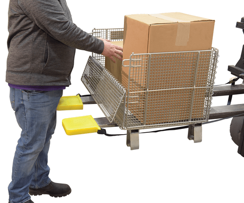 Centerline Dynamics Forklift Attachments Vestil Thin Polyurethane Fork Tip Protector 5-5/8 In. x 3/4 In. Fork Pocket Yellow FPU-TN-45-YL