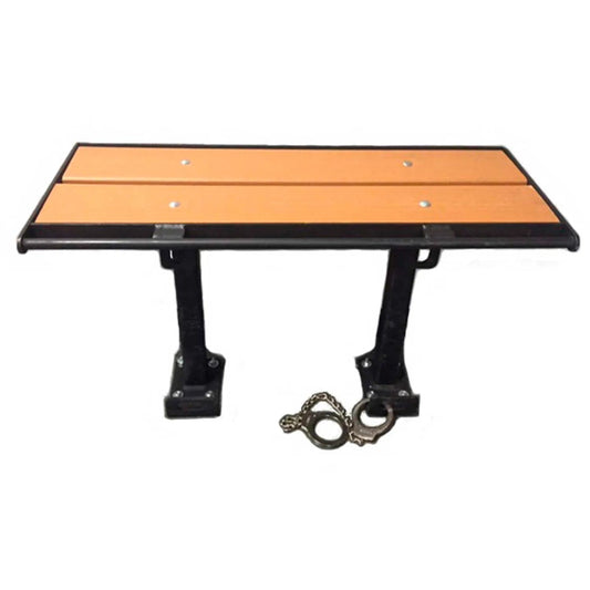 Centerline Dynamics Furniture & Decor 3-ft.Composite Lumber Seating with Steel Frame, Without Backrest - Cedar