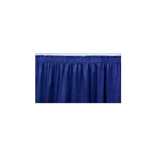 Centerline Dynamics Furniture & Decor 8'L Shirred-Pleat Skirting for 32"H Stage - Blue