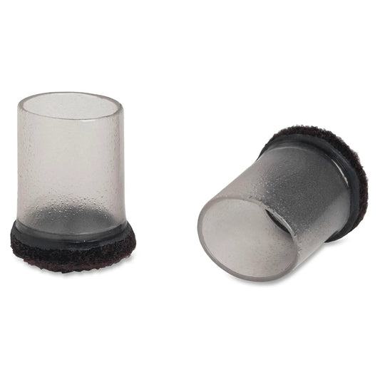 Centerline Dynamics Furniture & Decor Clear Sleeve Floor Savers - 1.25" Diameter - 8/Pack