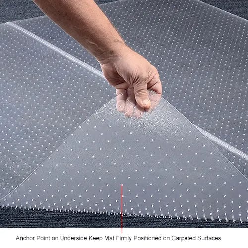 Centerline Dynamics Furniture & Decor Office Chair Mat for Carpet - 36"W x 48"L - Straight Edge