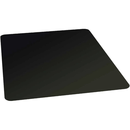 Centerline Dynamics Furniture & Decor Straight Edge Chair Mat For Carpet/Hard Floors, 46"W x 48"L, Black