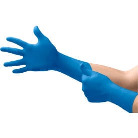 Centerline Dynamics Gloves Ansell MICROFLEX® SafeGrip®Latex Gloves, Powder-Free, Beaded, Size S, 50/Pack