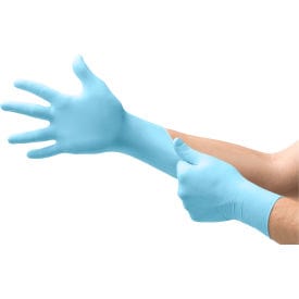 Centerline Dynamics Gloves Ansell MICROFLEX® XCEED®  Nitrile Gloves, Powder-Free, Beaded, Size L, 100/Pack
