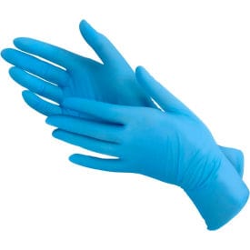 Centerline Dynamics Gloves Honeywell Safety Exam Grade Nitrile Disposable Gloves, Chemo Tested, 3.5 Mil, Large, Blue, 200/Box