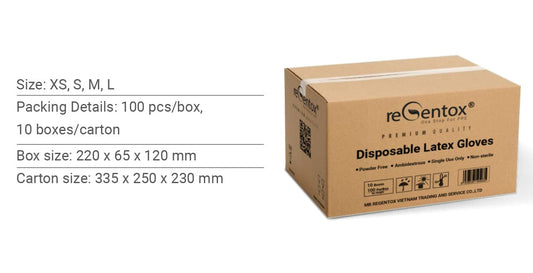 Centerline Dynamics Gloves Regentox® Brand Powder-Free Exam Gloves