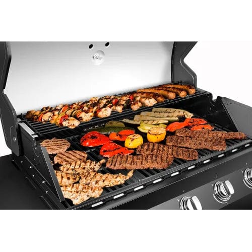 Centerline Dynamics Grills & Smokers Premier 4 Burner Propane Gas Grill - Black