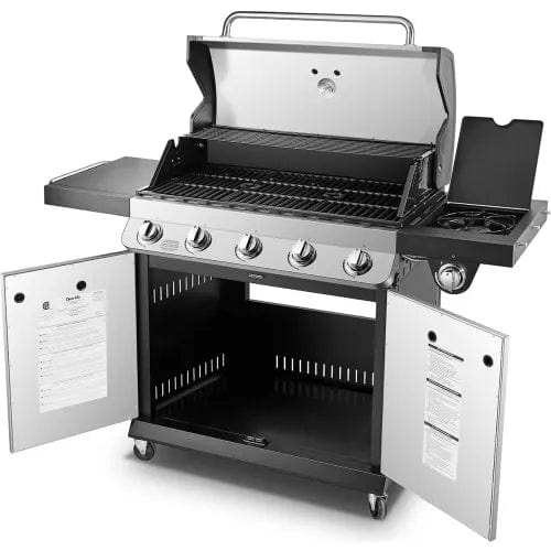 Centerline Dynamics Grills & Smokers Premier 5 Burner Natural Gas Grill - Stainless Steel