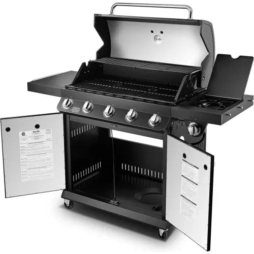Centerline Dynamics Grills & Smokers Premier 5 Burner Propane Gas Grill - Black