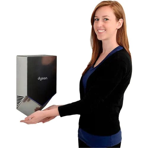 Centerline Dynamics Hand Dryers Dyson Airblade® HU02 Automatic V Hand Dryer W/HEPA Filter, ADA Compliant, Nickel, 110-127V