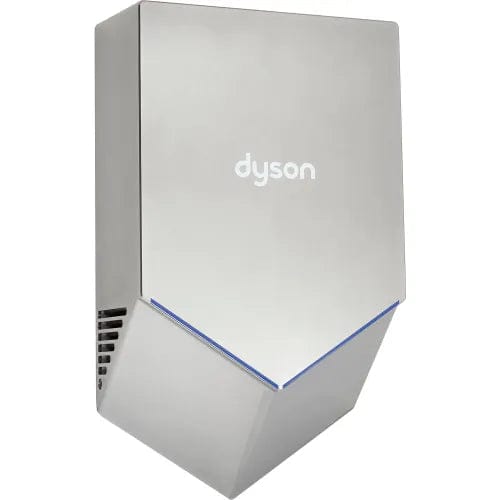 Centerline Dynamics Hand Dryers Dyson Airblade® HU02 Automatic V Hand Dryer W/HEPA Filter, ADA Compliant, Nickel, 200-240V