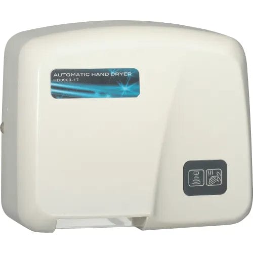Centerline Dynamics Hand Dryers Palmer Fixture Automatic Hands Free Hand Dryer, White, 120V
