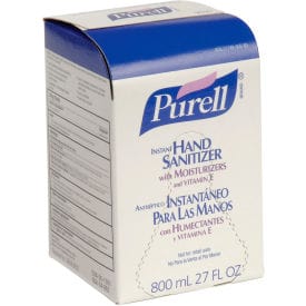 Centerline Dynamics Hand Sanitizer Purell Bag-In-Box Hand Sanitizer Original Formula Refill - 12 Refills/Case