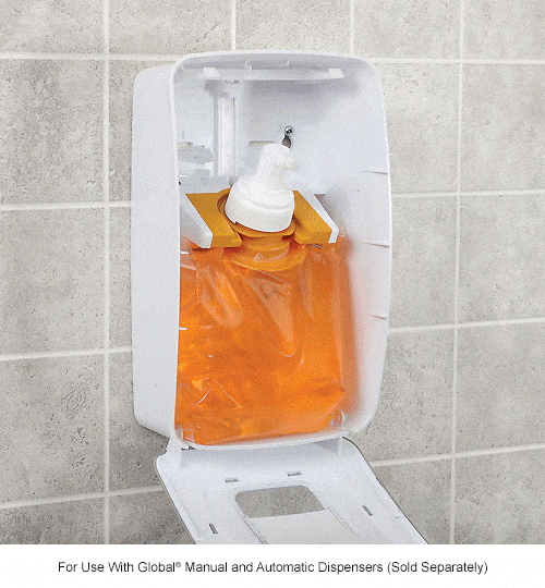 Centerline Dynamics Hand Soap & Cleaners Global Industrial™ Advanced Antibacterial Foam Hand Soap 1200ml Refill - 6 Refills/Case