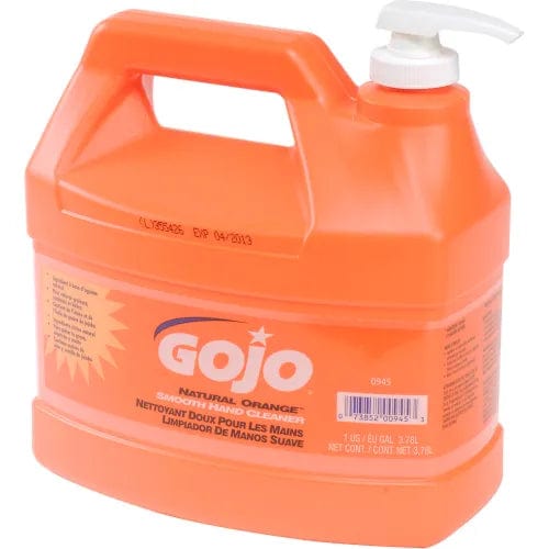 Centerline Dynamics Hand Soap & Cleaners GOJO Natural Orange™ 1 Gallon Pump Bottle - 4 Bottles/Case 0945-04
