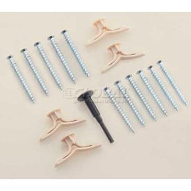 Centerline Dynamics Hardware Kit Rubbermaid 3S05 FastTrack Garage Hardware Kit For Fastrack Rail - 1784975