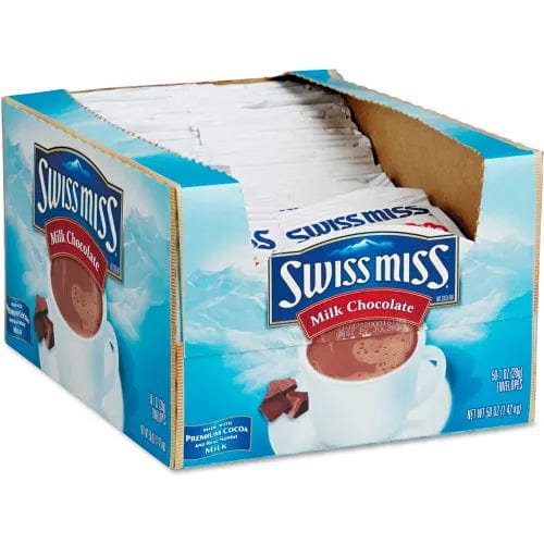 Centerline Dynamics Hot Cocoa Mix Swiss Miss®, Hot Cocoa Mix, Milk Chocolate, 0.73 oz., 50/Box