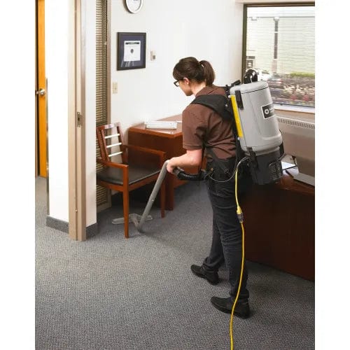 Centerline Dynamics Janitorial & Facility Maintenance 6XP Hip & Backup Vacuum, 1.2 Gallon Dust Bag Capacity