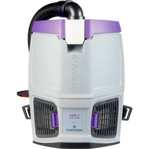 Centerline Dynamics Janitorial & Facility Maintenance GoFit 3 Backpack Vacuum w/ Xover Multi-Surface Telescoping Wand Tool Kit, 3 Quart