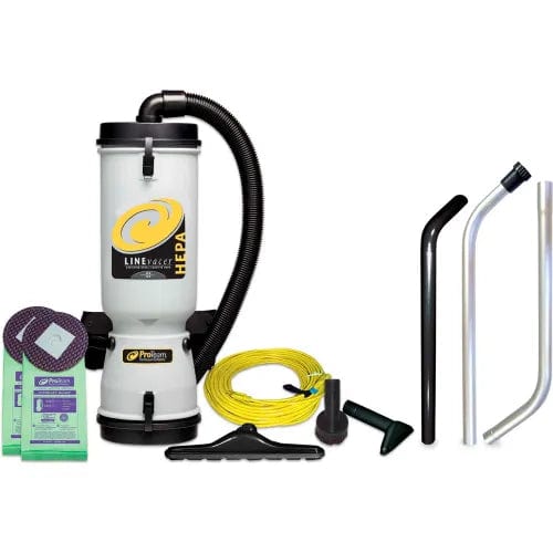 Centerline Dynamics Janitorial & Facility Maintenance LineVacer HEPA Backpack Vacuum w/High Filtration Tool Kit