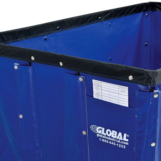 Centerline Dynamics KD, 24 Bushel, Blue Vinyl Basket Bulk Truck