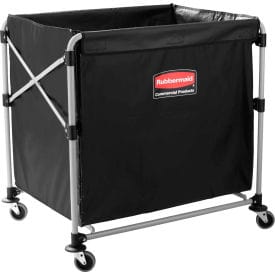 Centerline Dynamics Laundry Carts Rubbermaid® 1881750 8 Bushel Capacity X-Cart Collapsible Bulk Truck