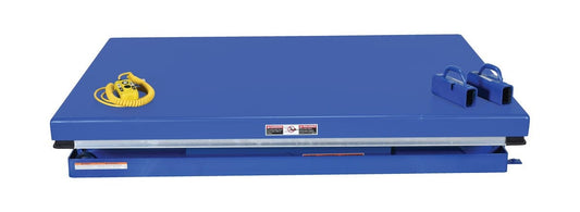 Centerline Dynamics LIft & Tilt Tables Vestil Steel Double Scissor Lift Table 84 In. Height 3000 Lb. Capacity