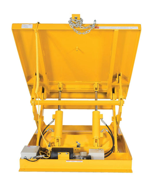 Centerline Dynamics LIft & Tilt Tables Vestil Steel Ergonomic Lift/Tilt Table 48 In. x 48 In. 115 Volt 1 Phase 4,000 Lb. Capacity