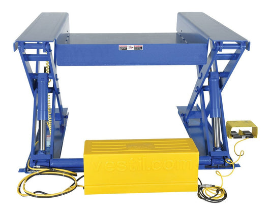 Centerline Dynamics LIft & Tilt Tables Vestil Steel Ground Lift Scissor Table 44 In. x 50 In. 4000 Lb. Capacity