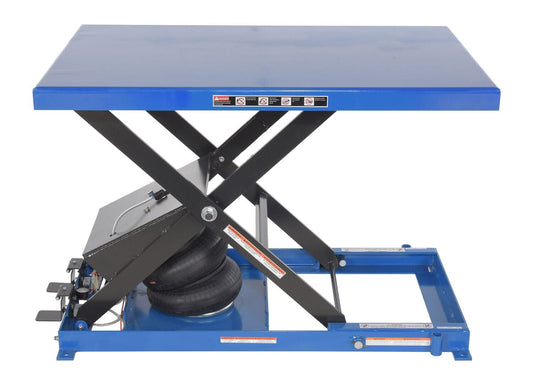 Centerline Dynamics LIft & Tilt Tables Vestil Steel Heavy-Duty Air Bag Scissor Lift Table 48 In. x 32 In. 1,000 Lb. Capacity