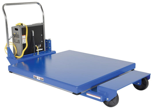 Centerline Dynamics LIft & Tilt Tables Vestil Steel Heavy Duty Portable Scissor Lift Table 46 In. 1000 Lb. Capacity