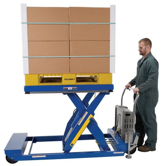 Centerline Dynamics LIft & Tilt Tables Vestil Steel Heavy Duty Portable Scissor Lift Table 46 In. 1000 Lb. Capacity