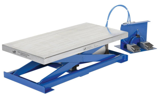 Centerline Dynamics LIft & Tilt Tables Vestil Steel Pneumatic Scissor Lift Table 39-1/2 In. x 19-3/4 In. x 29-1/2 In. 200 Lb. Capacity
