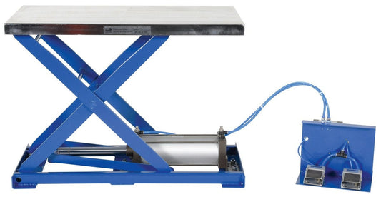 Centerline Dynamics LIft & Tilt Tables Vestil Steel Pneumatic Scissor Lift Table 39-1/2 In. x 19-3/4 In. x 29-1/2 In. 200 Lb. Capacity