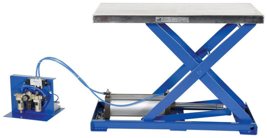 Centerline Dynamics LIft & Tilt Tables Vestil Steel Pneumatic Scissor Lift Table 39-1/2 In. x 19-3/4 In. x 29-1/2 In. 200 Lb. Capacity