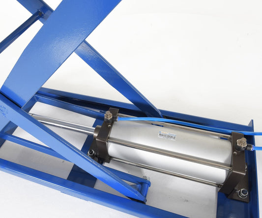 Centerline Dynamics LIft & Tilt Tables Vestil Steel Pneumatic Scissor Lift Table 39-1/2 In. x 19-3/4 In. x 29-1/2 In. 200 Lb. Capacity