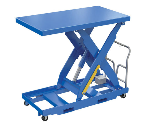 Centerline Dynamics LIft & Tilt Tables Vestil Steel Portable Lift Table 12 Volt DC Powered 36 In. x 48 In. 3000 Lb. Capacity