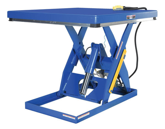 Centerline Dynamics LIft & Tilt Tables Vestil Steel Rotary Air Hydraulic Scissor Lift Table 48 In. x 48 In. 3,000 Lb. Capacity