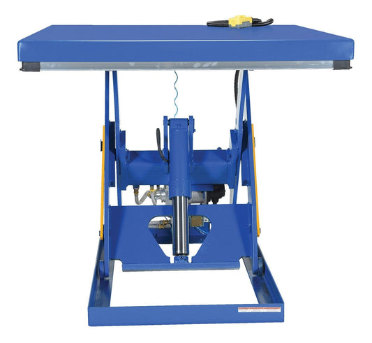 Centerline Dynamics LIft & Tilt Tables Vestil Steel Rotary Air Hydraulic Scissor Lift Table 48 In. x 48 In. 3,000 Lb. Capacity