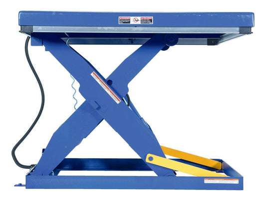 Centerline Dynamics LIft & Tilt Tables Vestil Steel Rotary Air Hydraulic Scissor Lift Table 48 In. x 48 In. 3,000 Lb. Capacity