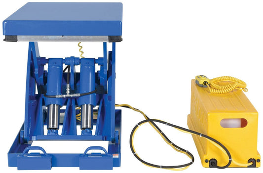 Centerline Dynamics LIft & Tilt Tables Vestil Steel Single Leg Shorty Scissor Lift Table 24 In. x 36 In. 4000 Lb. Capacity