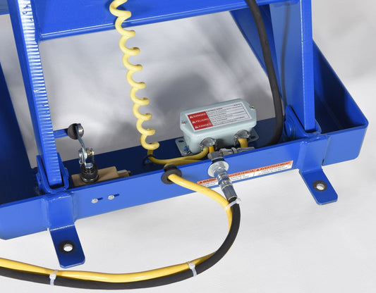 Centerline Dynamics LIft & Tilt Tables Vestil Steel Single Leg Shorty Scissor Lift Table 24 In. x 36 In. 4000 Lb. Capacity