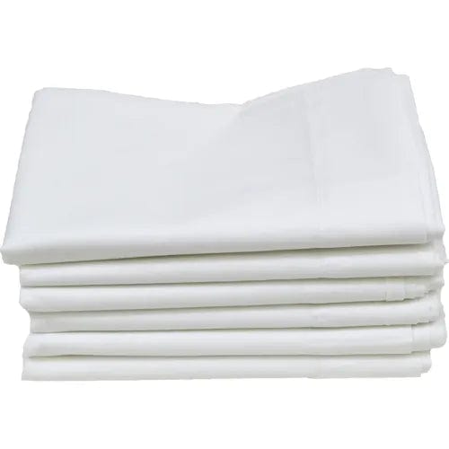 Centerline Dynamics Linens Hotel Basics Standard Pillow Cases, 42" x 34", White - 12 Pack