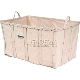 Centerline Dynamics Liners, Caps & Spring lift Replacement Liner for Best Value 24 Bushel Canvas Basket Bulk Truck