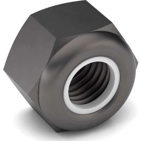 Centerline Dynamics Lock Nuts 1-8 NE Nylon Insert Lock Nut - Grade 2 - Carbon Steel - Zinc Clear Trivalent - Coarse - Pkg of 5