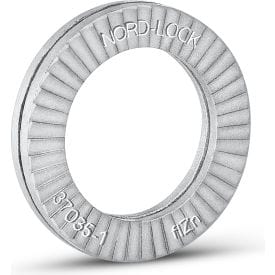 Centerline Dynamics Lock Washers Nord-Lock 1532 Carbon Steel Wedge Locking Washer - Zinc Flake Coated - 1/2" - Pkg of 10