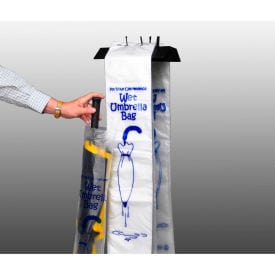 Centerline Dynamics Long Umbrella Bags Global Industrial Long Umbrella Bag, 1000 Pack , 35" x 7" 0.7 Mil